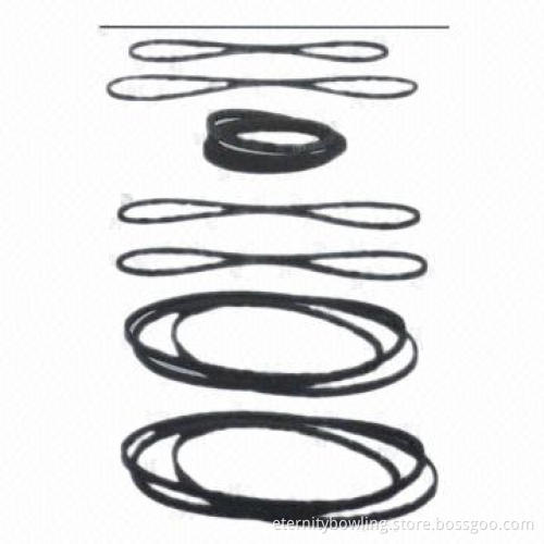 V-belt, offers increased flexibility